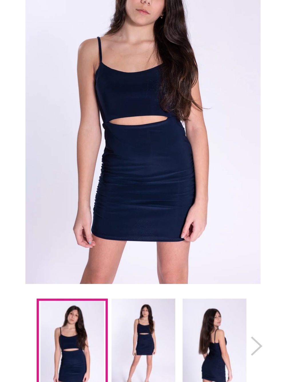 Cheryl Creations Peekaboo Cutout Dress